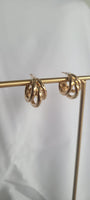 Aretes Trio Dorado